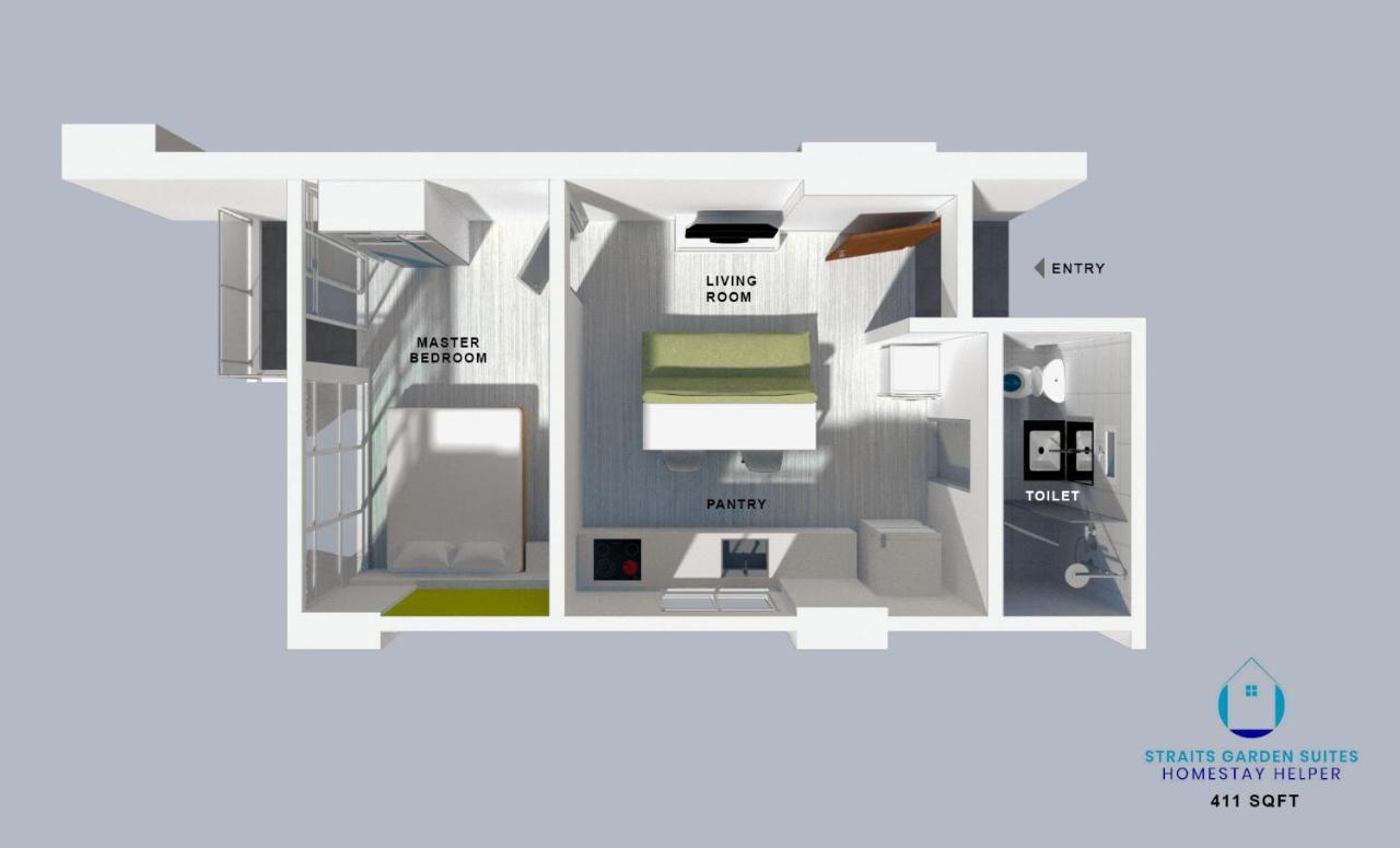 Straits Garden Suites By The Homestay Helper George Town Exteriér fotografie